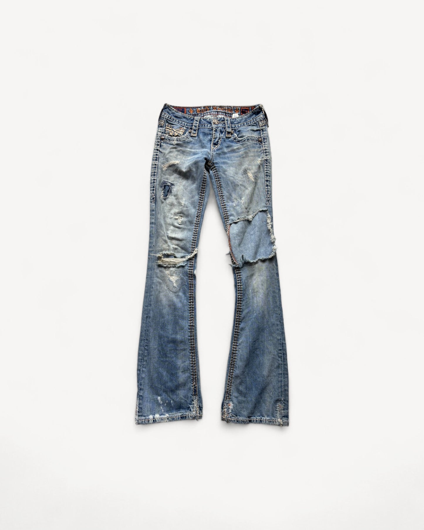 ROCK REVIVAL JEANS W24 L30 #RR1