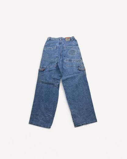 HIP HOP BAGGY JEANS W28 L32 #H3