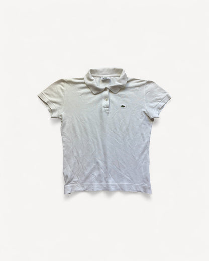 LACOSTE POLO SHIRT WHITE (XS)