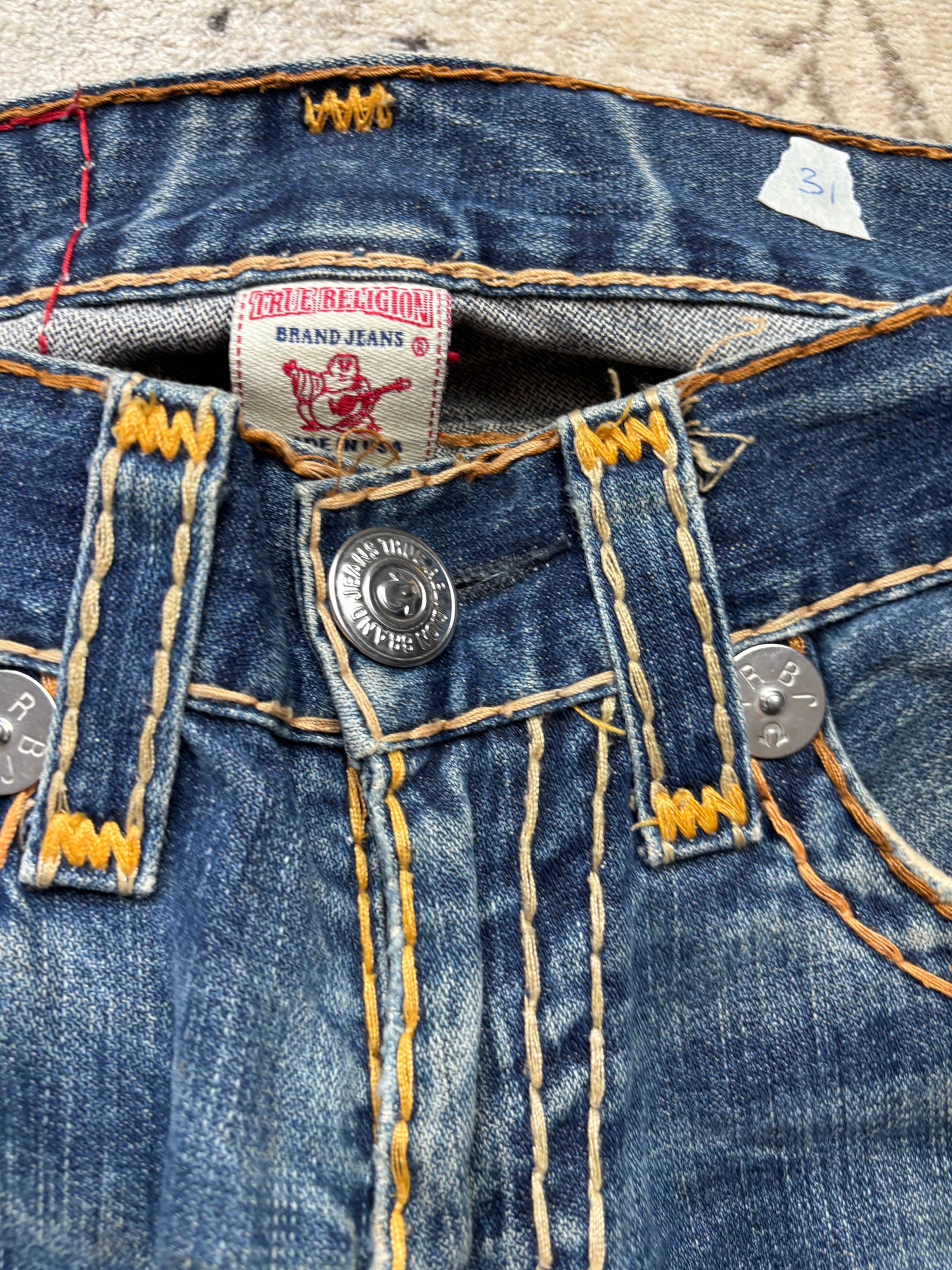 TRUE RELIGION JEANS W29 L32 #TR31
