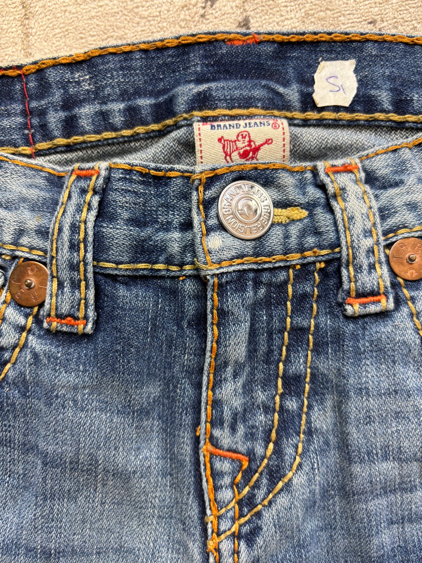 TRUE RELIGION HOT PANT W23 #S1