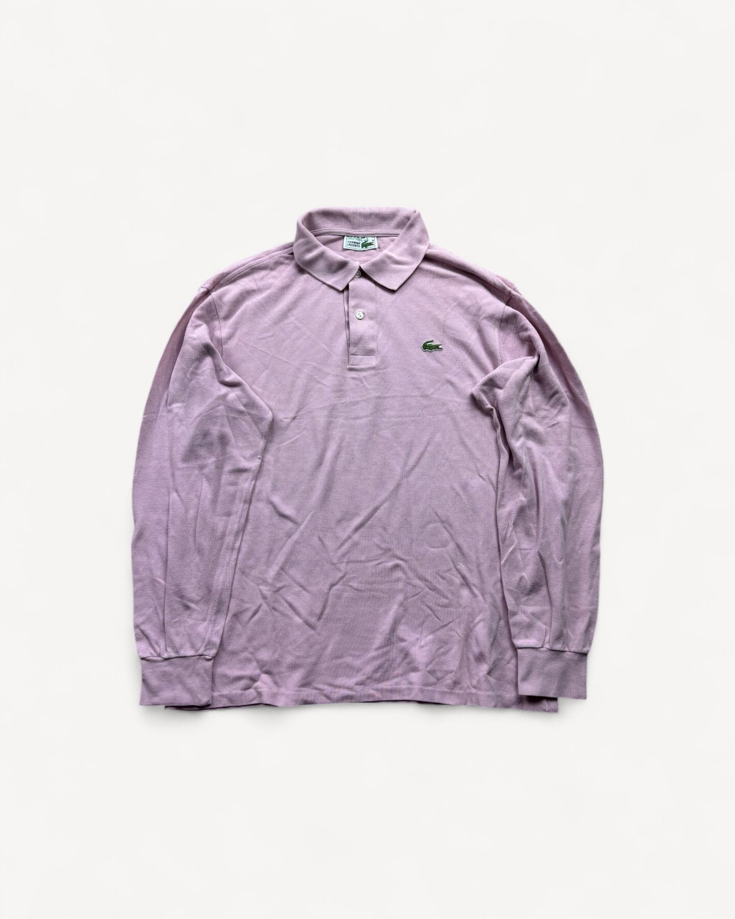 LACOSTE LONGSL. POLO SHIRT PINK (L)