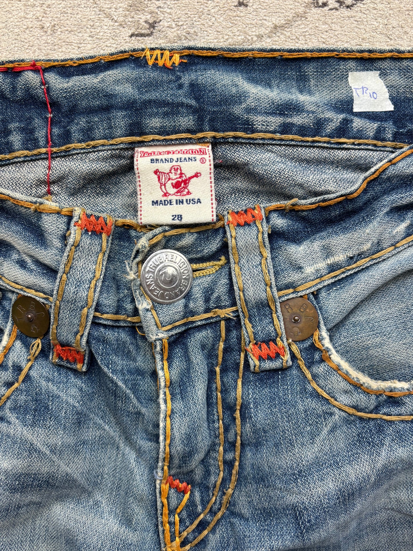 TRUE RELIGION JEANS W28 L32 #TR10