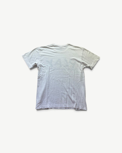 CDG PLAY WHITE T-SHIRT (L)