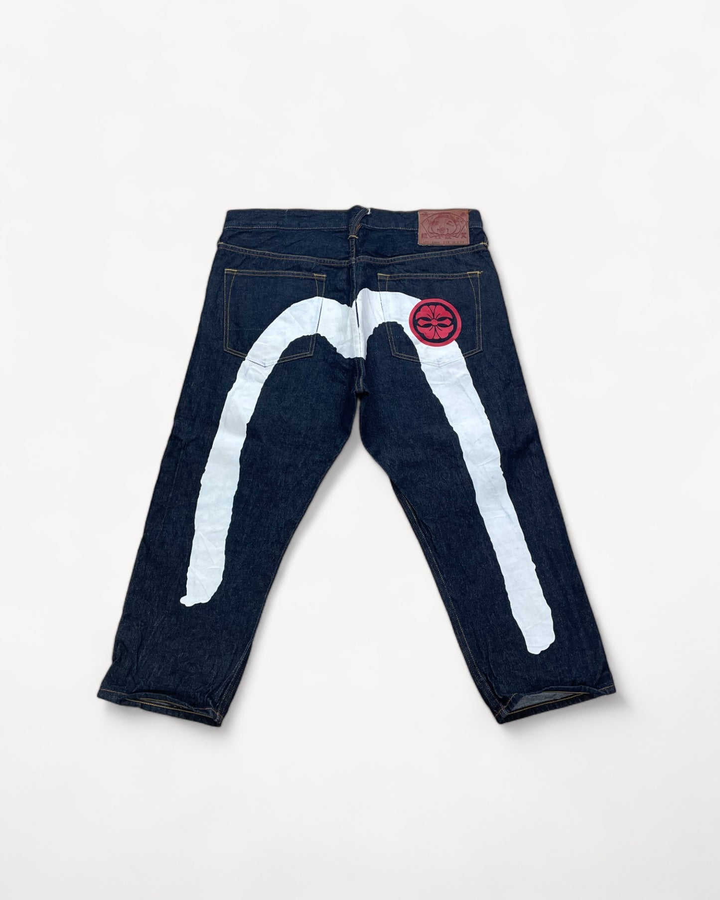 EVISU DIACOCK JEANS/JORT W34 L30 #EVD3