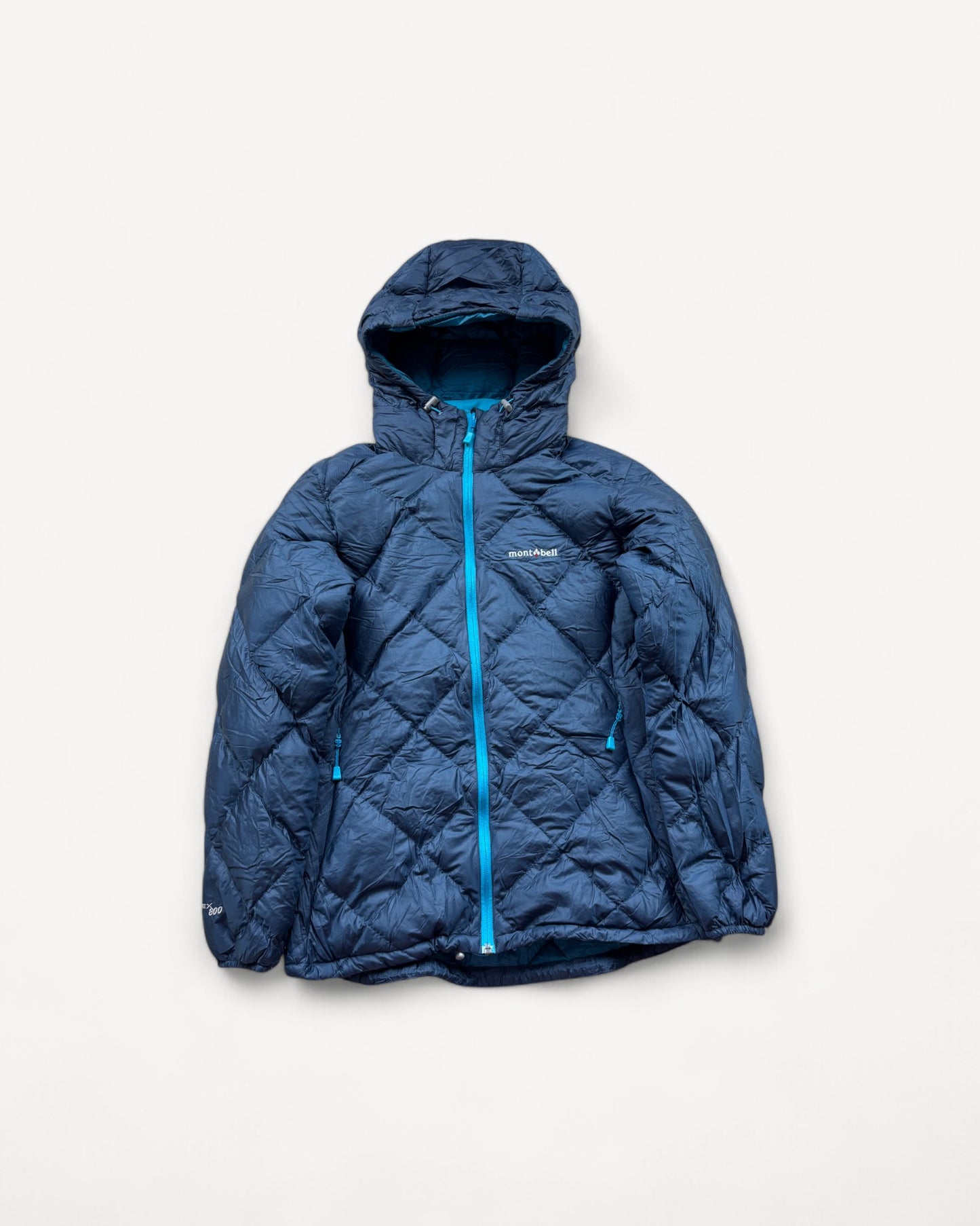 MONTBELL BLUE DIAMOND PUFFER JACKET (S/M)