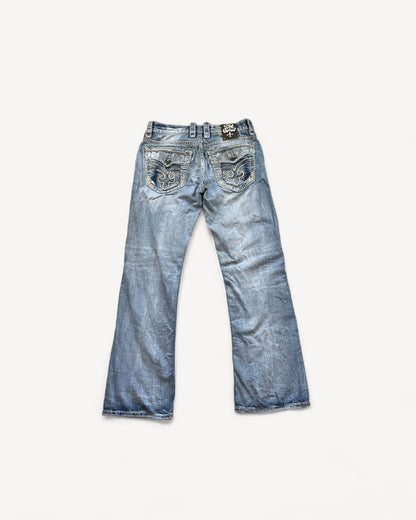 ROCK REVIVAL JEANS W30 L32 #RR3