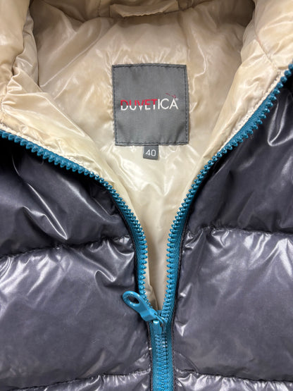 DUVETICA DARK GREY WOMEN PUFFER JACKET (M)