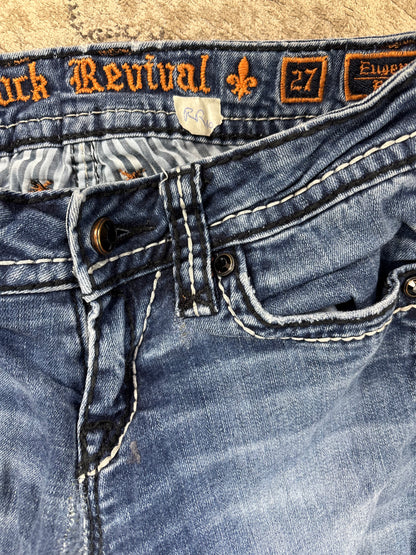ROCK REVIVAL JEANS W27 L32 #RR10