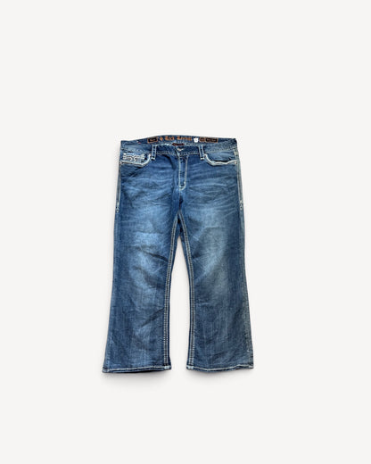 ROCK REVIVAL JEANS W36 L32 #RR29