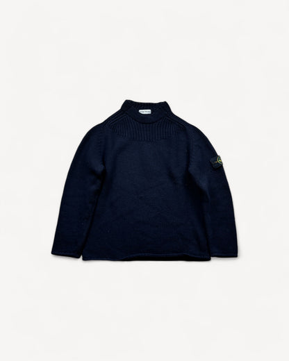 STONE ISLAND KNIT NAVY (L)