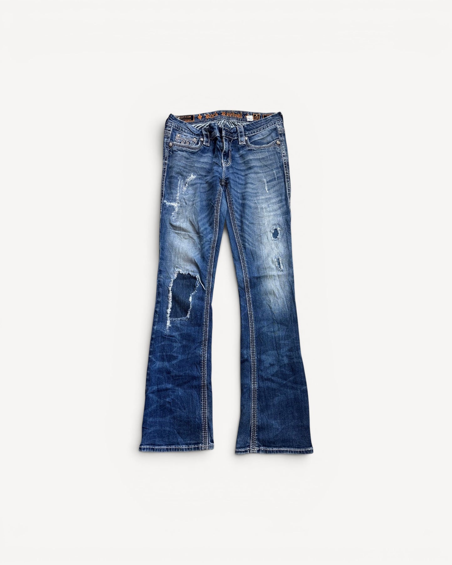 ROCK REVIVAL JEANS W28 L32 #RR16
