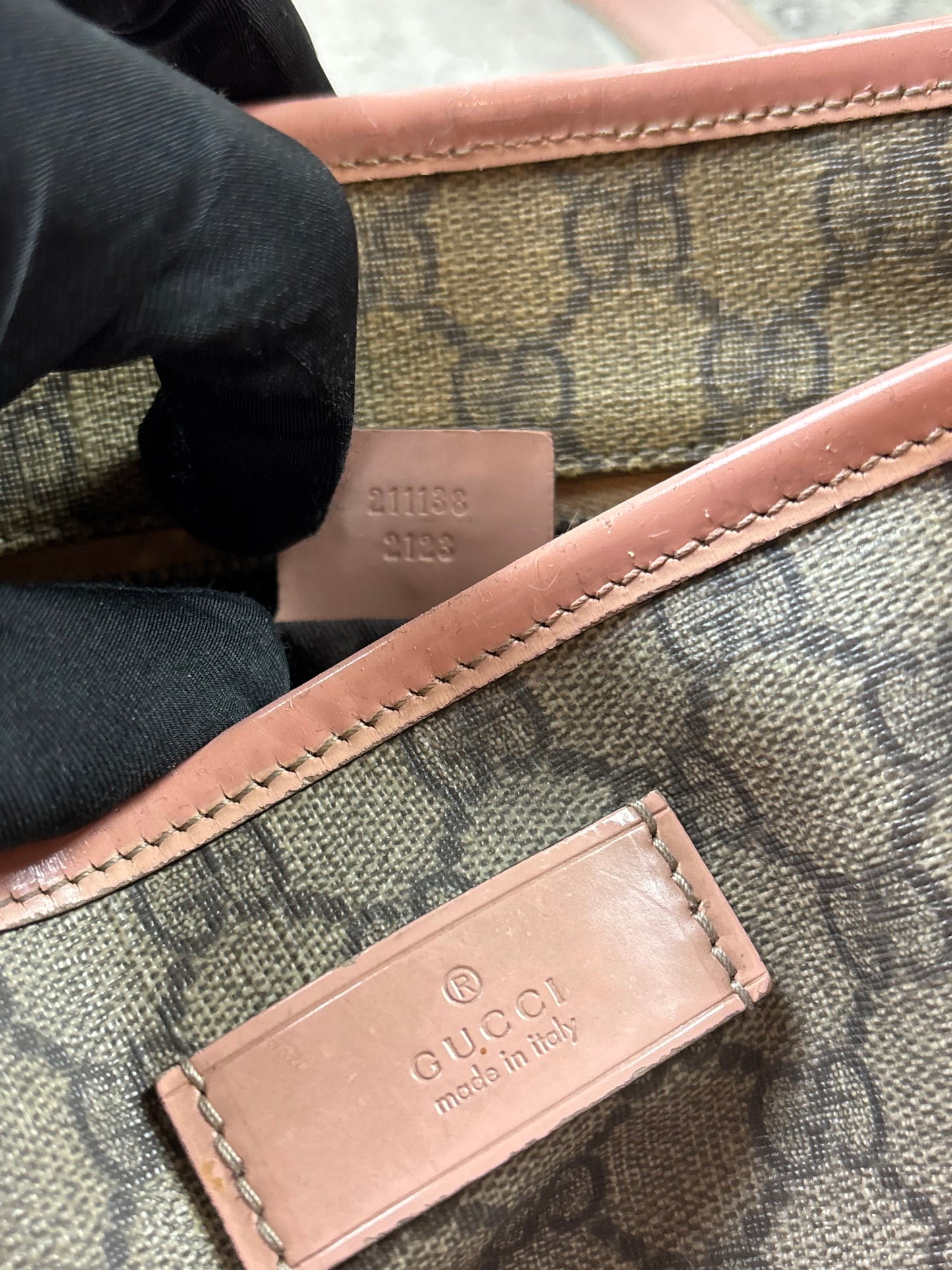 GUCCI MONOGRAM JOY BAG
