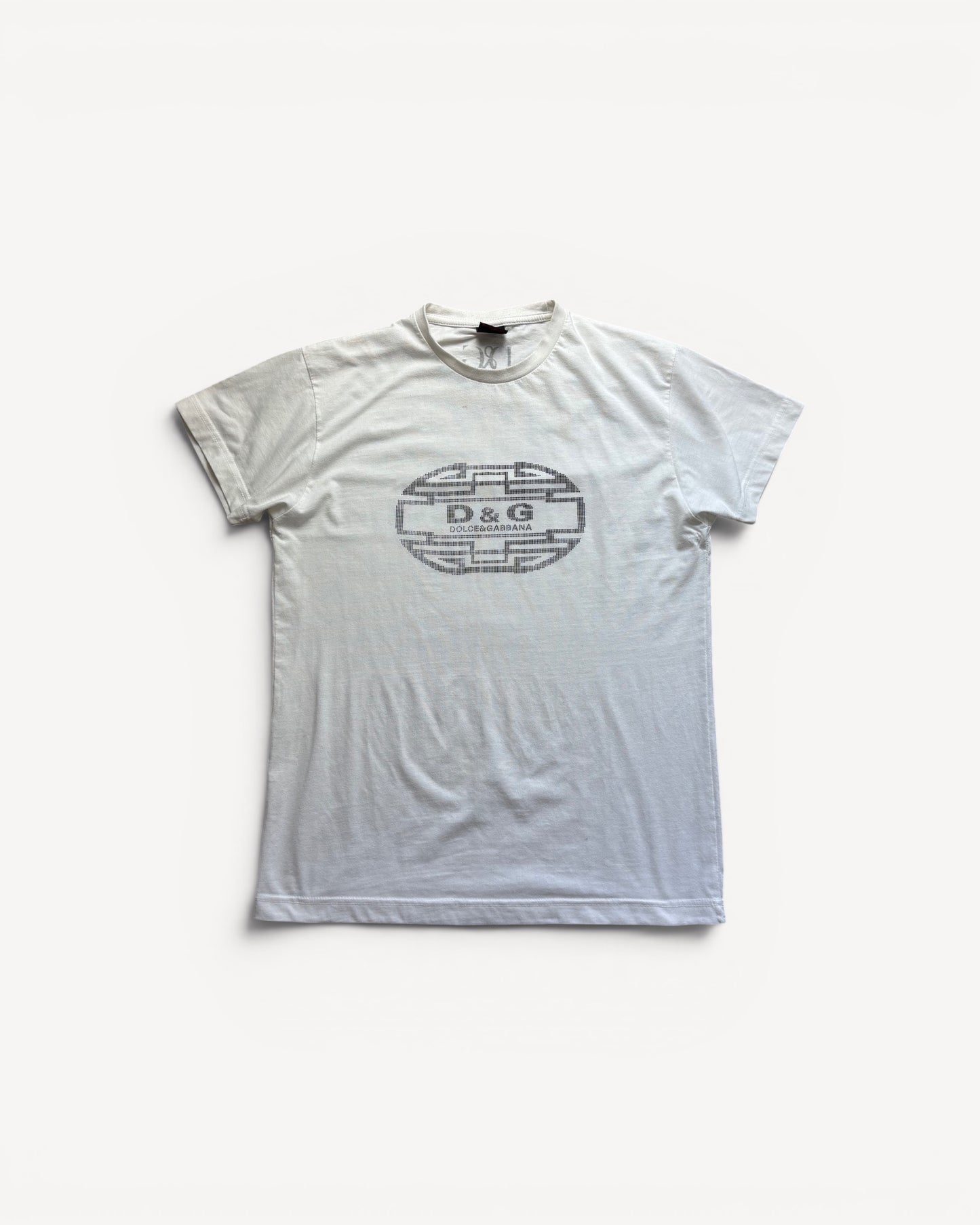 DOLCE & GABBANA WHITE T-SHIRT (M)