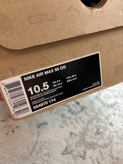 NIKE AIR MAX 95s NEON 2012 SNEAKER (44.5)