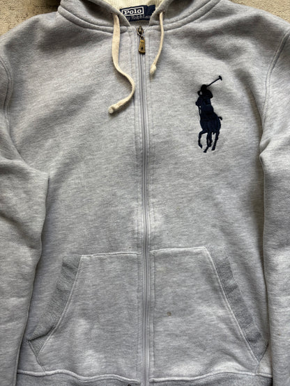 RALPH LAUREN ZIP UP HOODIE (M)