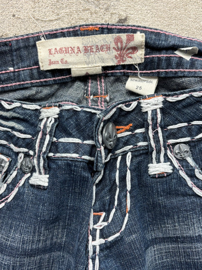 LAGUNA BEACH JEANS W25 L32 #ROB5
