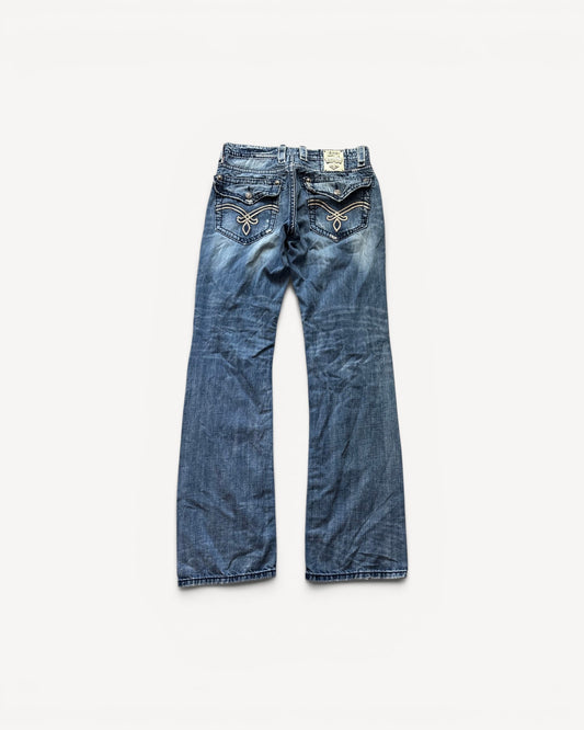 ROCK REVIVAL JEANS W34 L34 #RR45