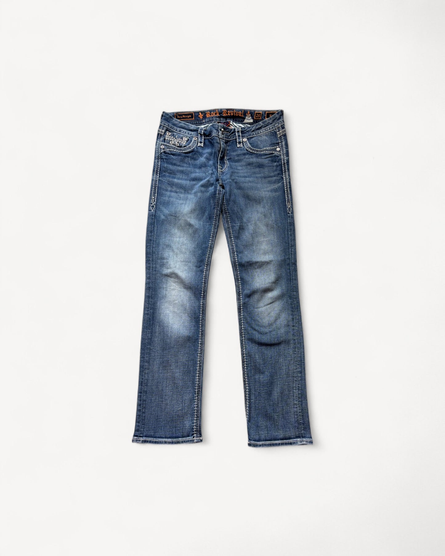 ROCK REVIVAL JEANS W29 L32 #RR14