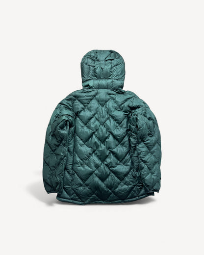 MONTBELL GREEN DIAMOND PUFFER JACKET (L)