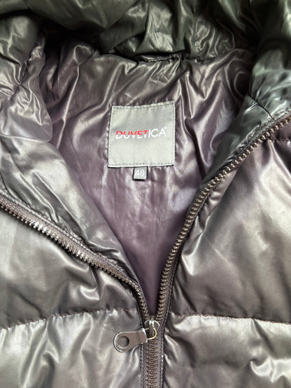 DUVETICA GREY PUFFER JACKET (M)