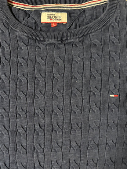 HILFIGER NAVY KNIT (M)