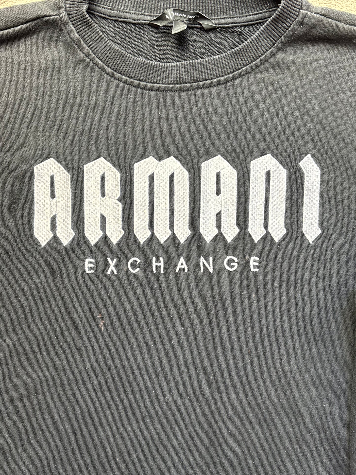ARMANI BLACK SWEATER (S)