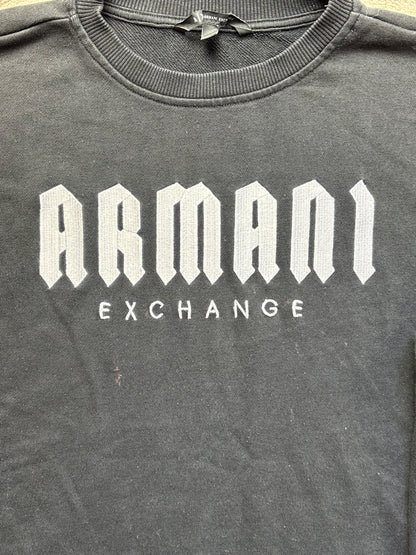 ARMANI BLACK SWEATER (S)
