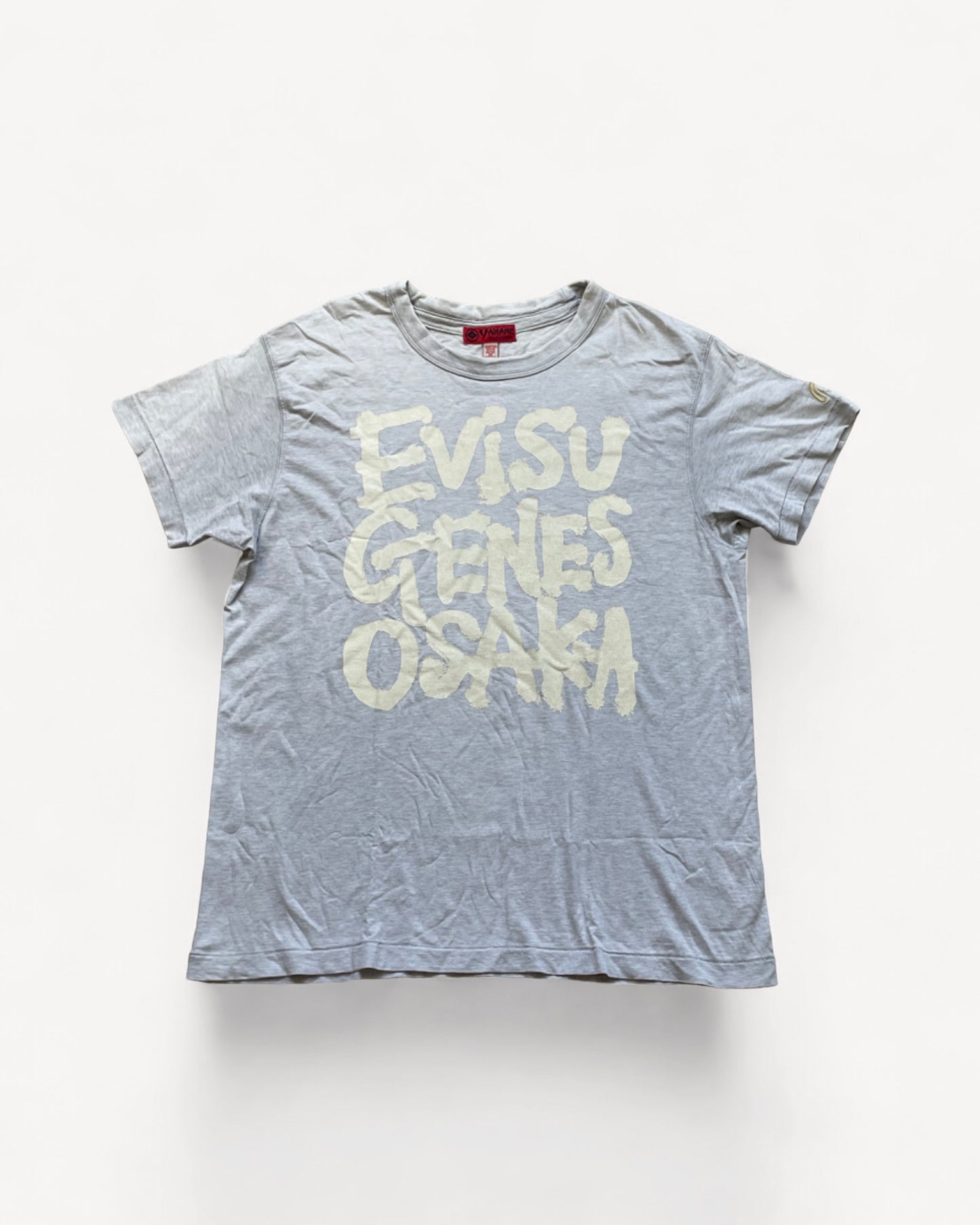 EVISU LIGHTGREY T-SHIRT (M)