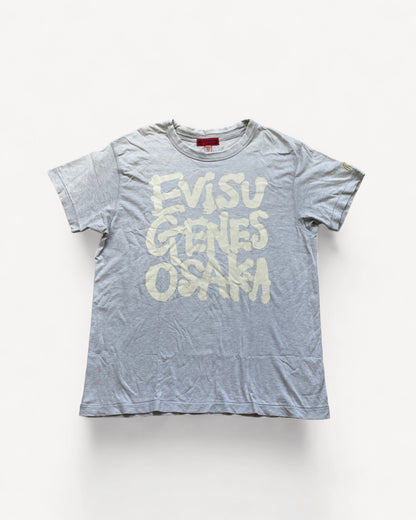 EVISU LIGHTGREY T-SHIRT (M)