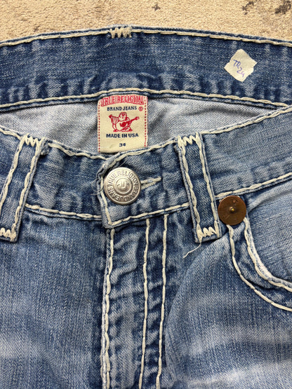 TRUE RELIGION JEANS W34 L34 #TR24