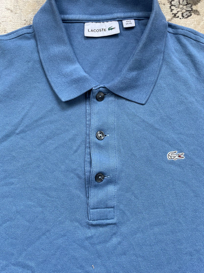 LACOSTE POLO SHIRT BLUE (XL)