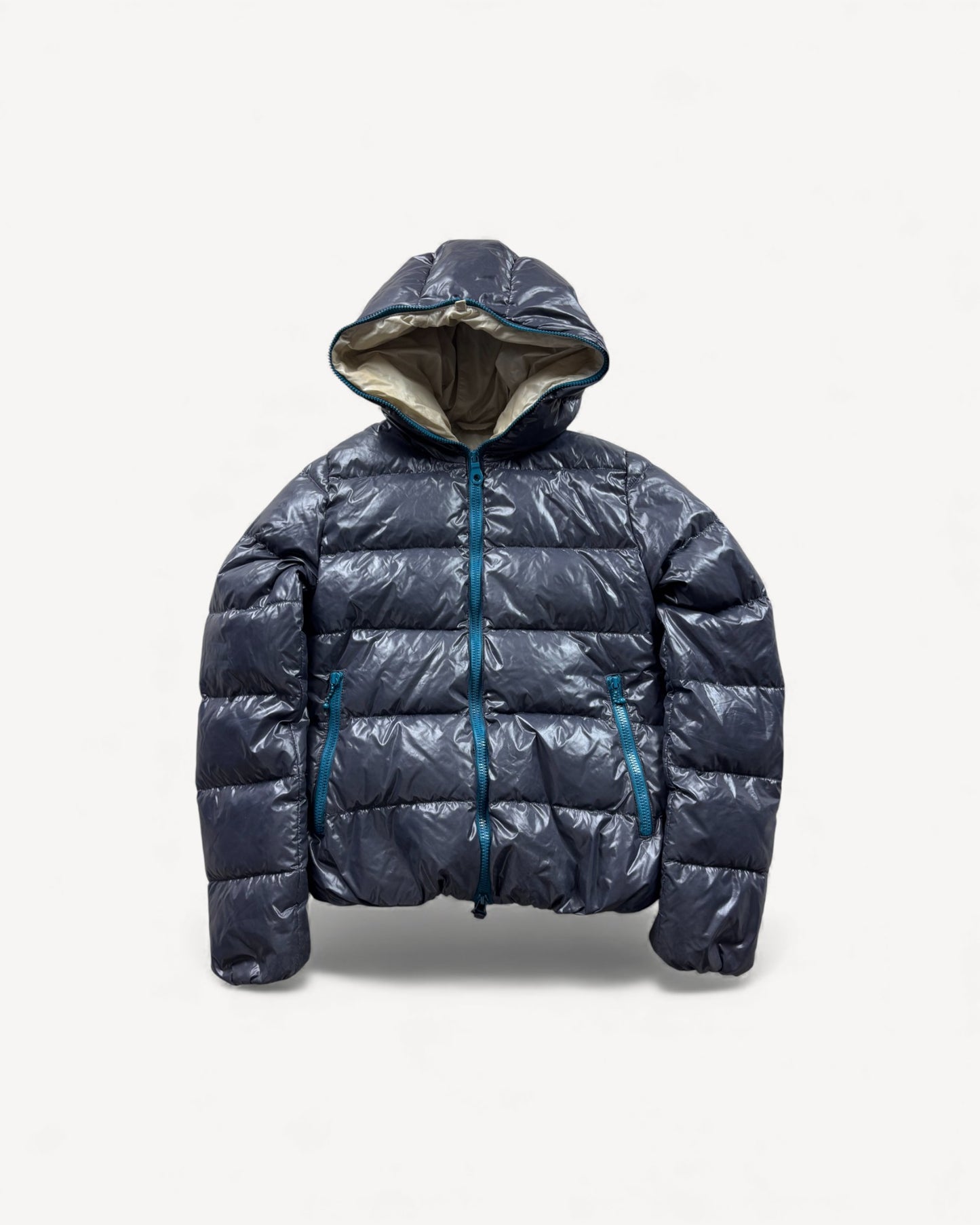 DUVETICA DARK GREY WOMEN PUFFER JACKET (M)