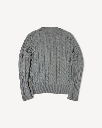 RALPH LAUREN GREY KNIT (M)