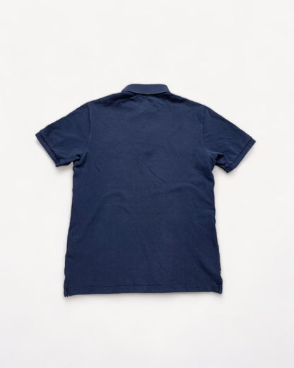 STONE ISLAND NAVY POLO SHIRT (S)