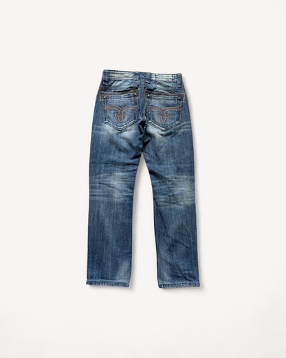 ROCK REVIVAL JEANS W29 L32 #RR16
