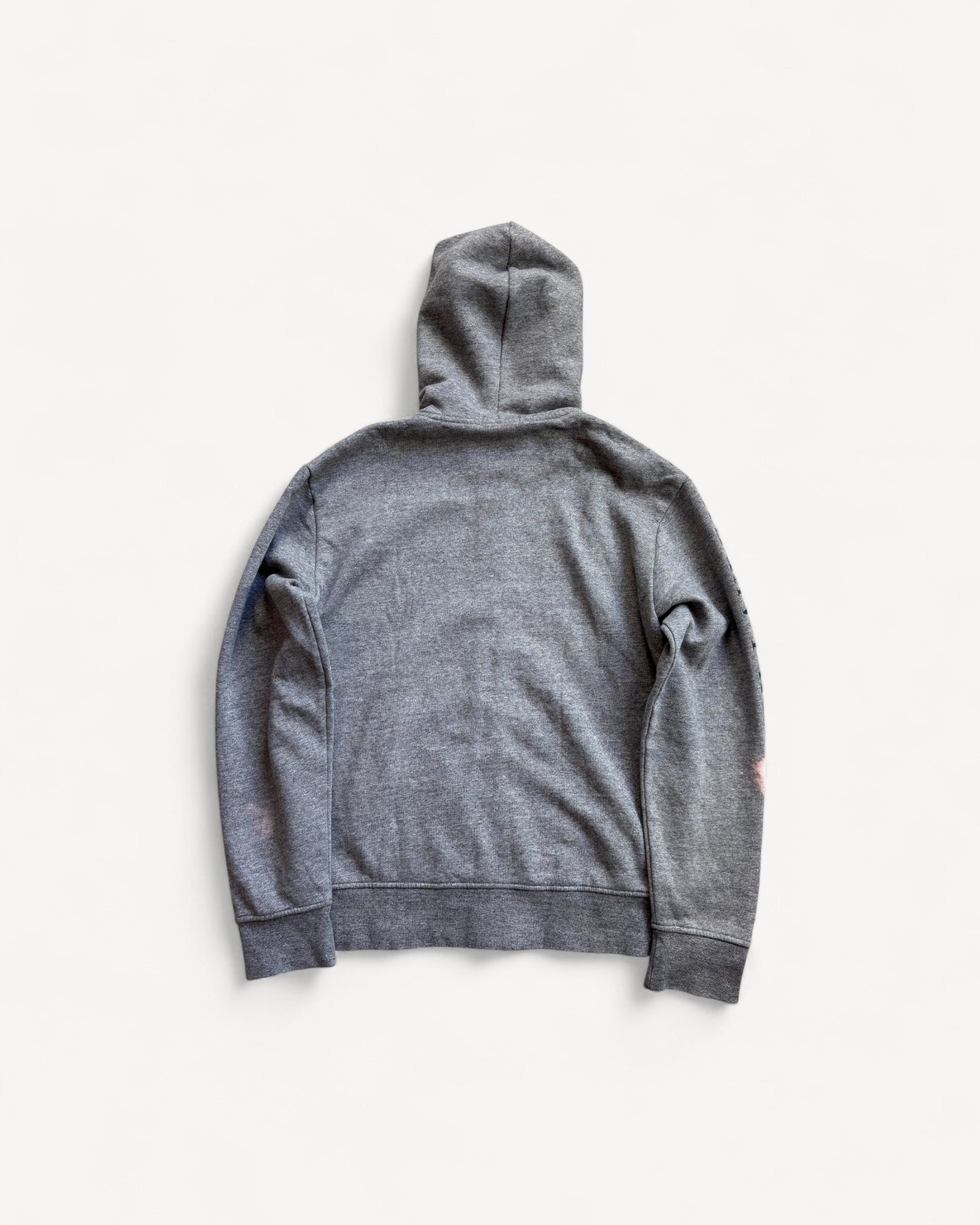 RALPH LAUREN GREY ZIP UP HOODIE (M)