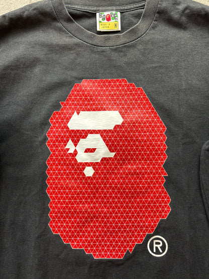 BAPE BLACK LONGSLEEVE (M)