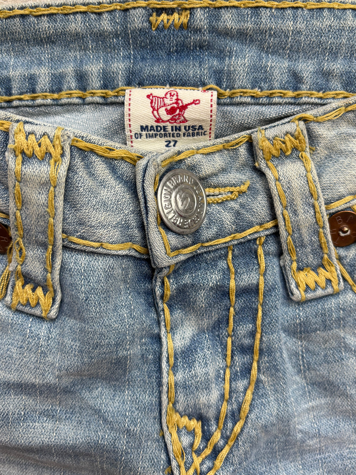 TRUE RELIGION JEANS W27 L30 #TR15