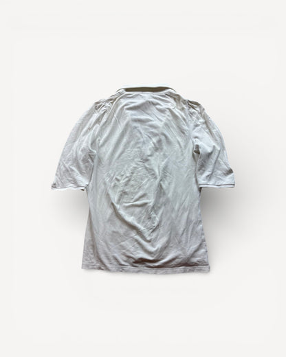 BURBERRY WHITE POLO SHIRT (M)