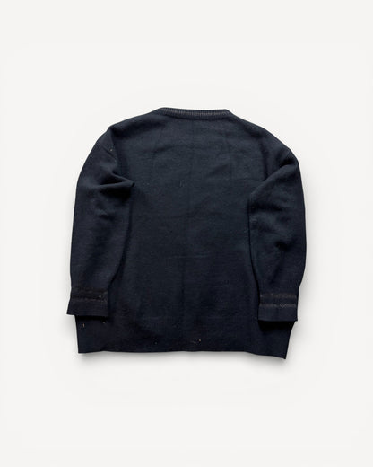 MONCLER BLACK KNIT (L)