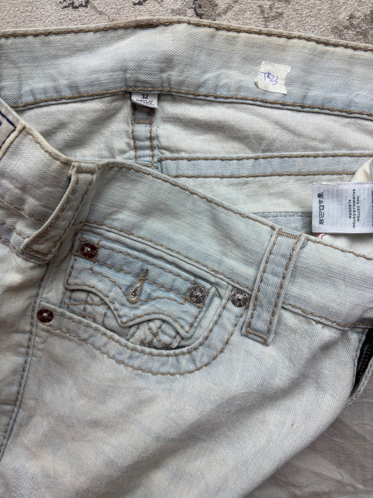TRUE RELIGION JEANS W32 L34 #TR23