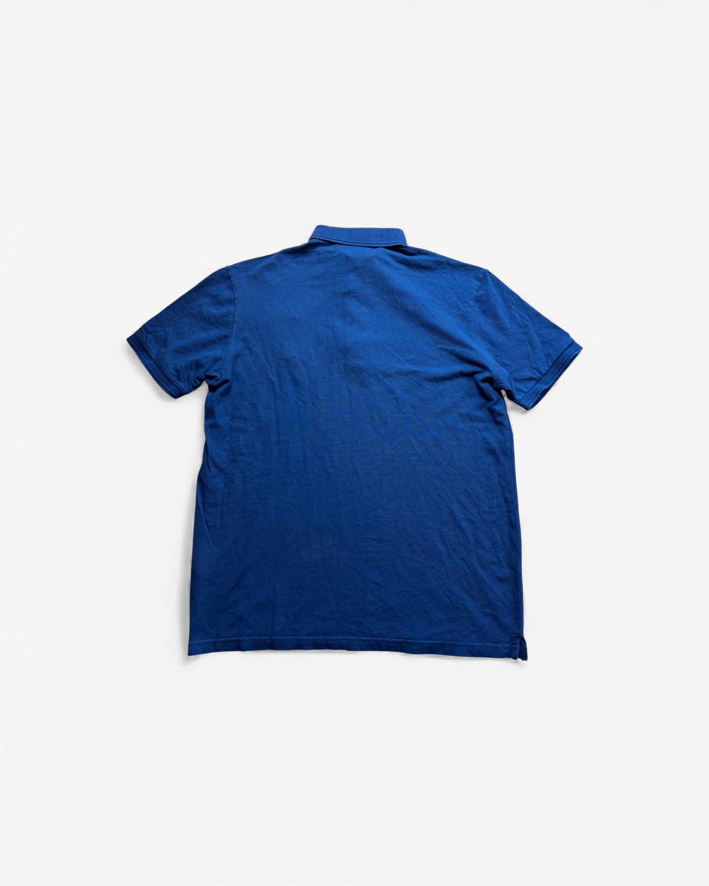 BURBERRY NAVY POLO SHIRT (XL)