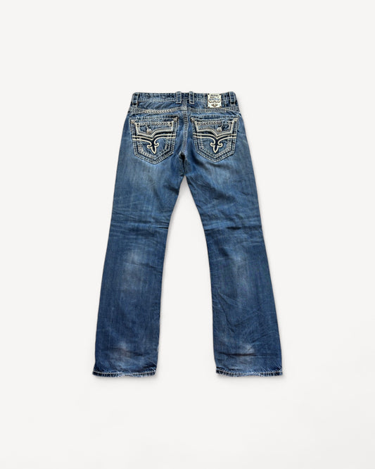 ROCK REVIVAL JEANS W32 L32 #RR14