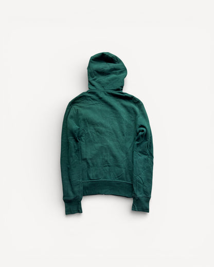 RALPH LAUREN GREEN ZIP UP HOODIE (S)