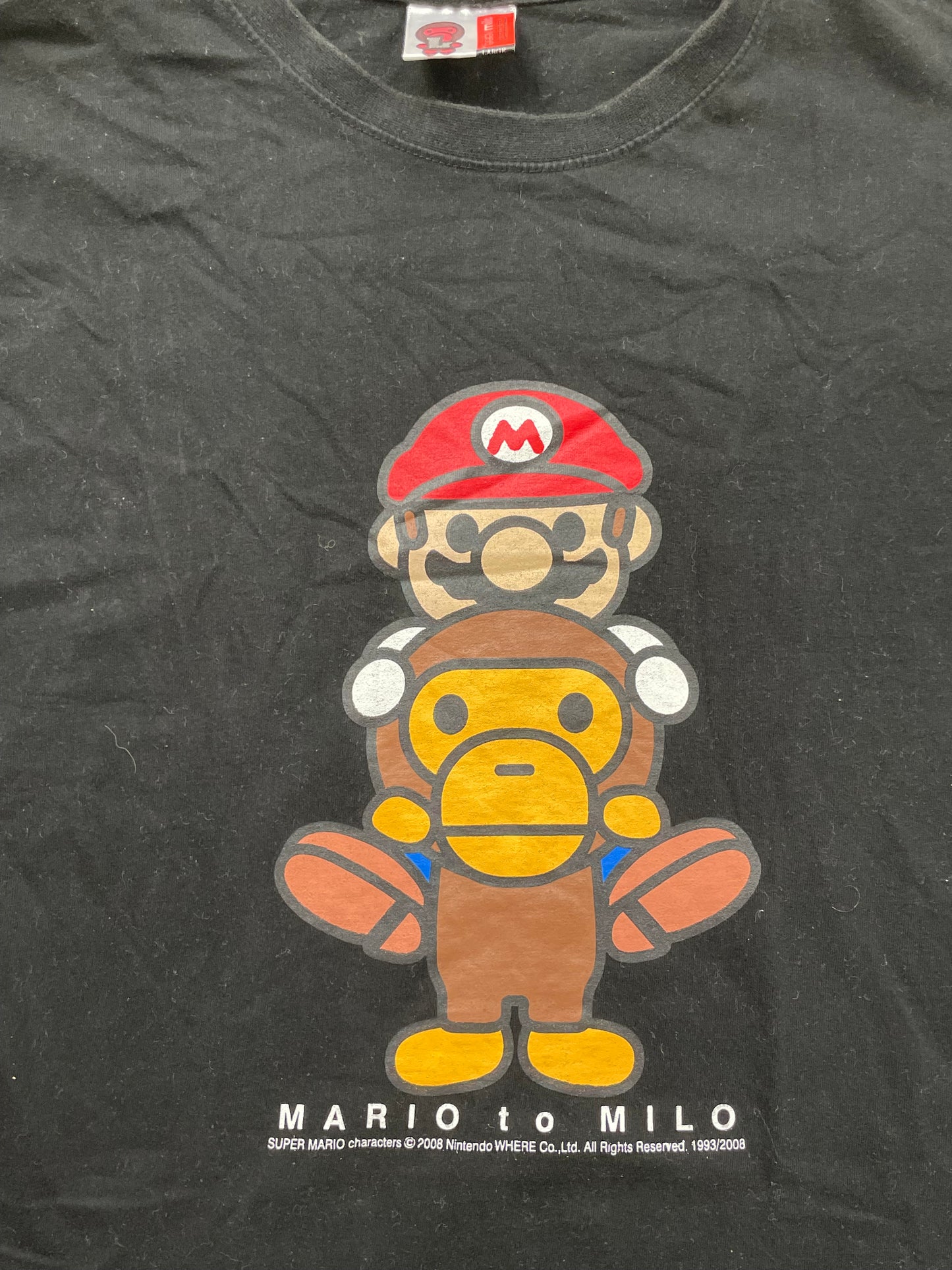 BAPE BABYMILO MARIO T-SHIRT (M)