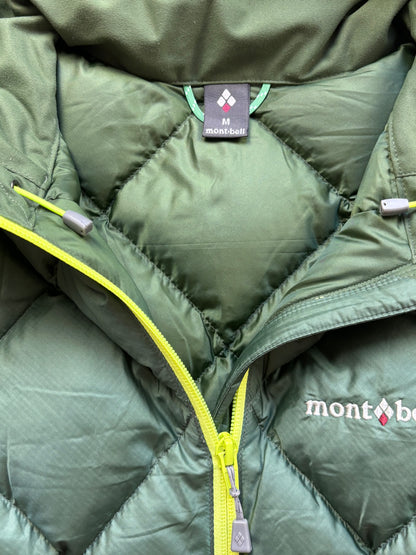 MONTBELL GREEN DIAMOND PUFFER JACKET (S)