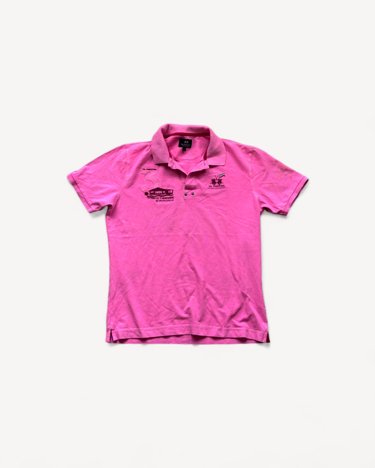 LA MARTINA POLO SHIRT PINK (L)