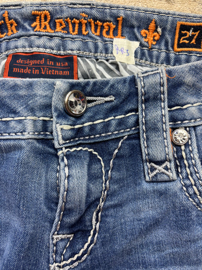 ROCK REVIVAL JEANS W27 L32 #RR5