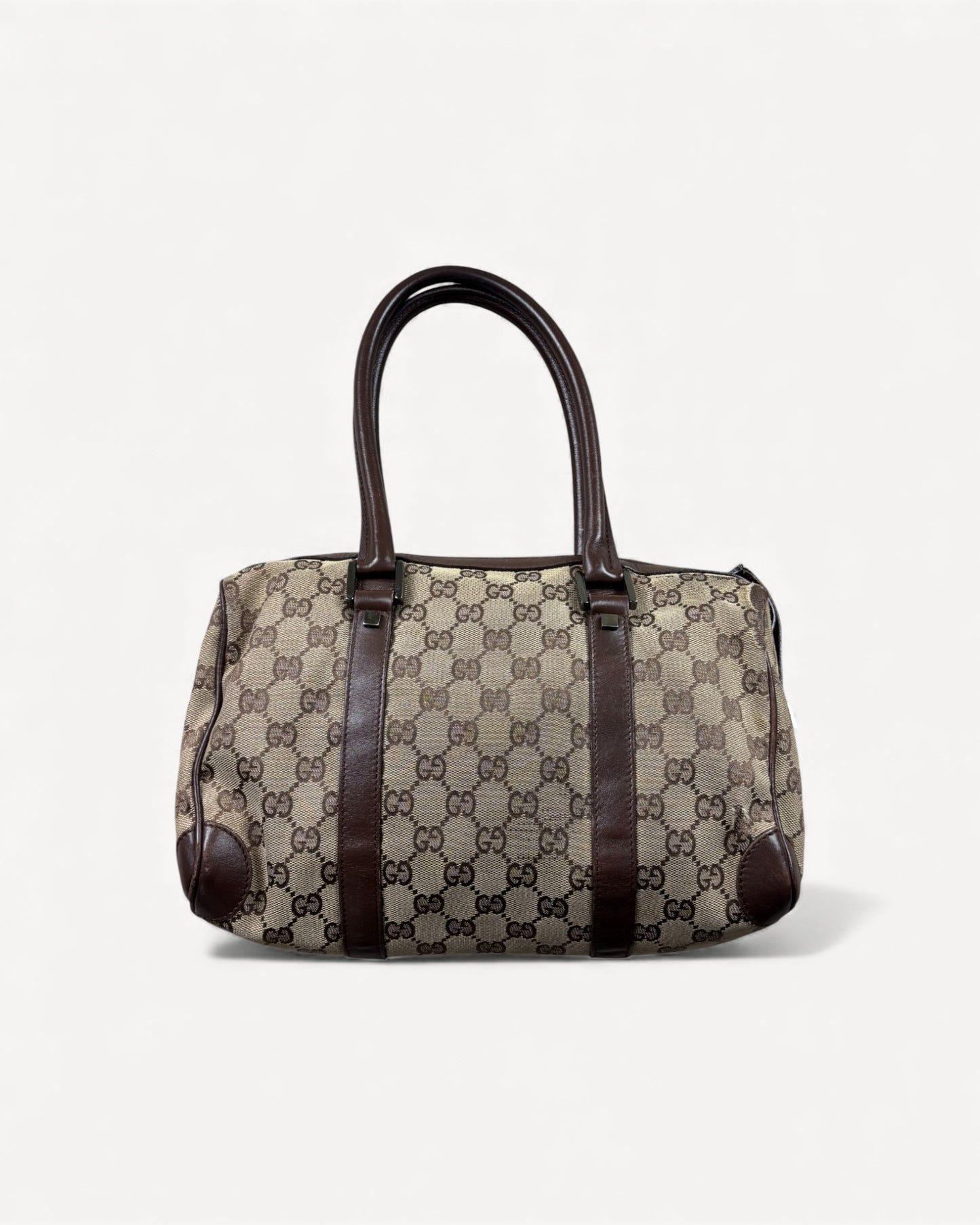 GUCCI MONOGRAM MINI BOSTON BAG